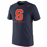 Syracuse Orange Nike Football Practice Legend Dri-FIT Performance WEM T-Shirt - Navy Blue,baseball caps,new era cap wholesale,wholesale hats